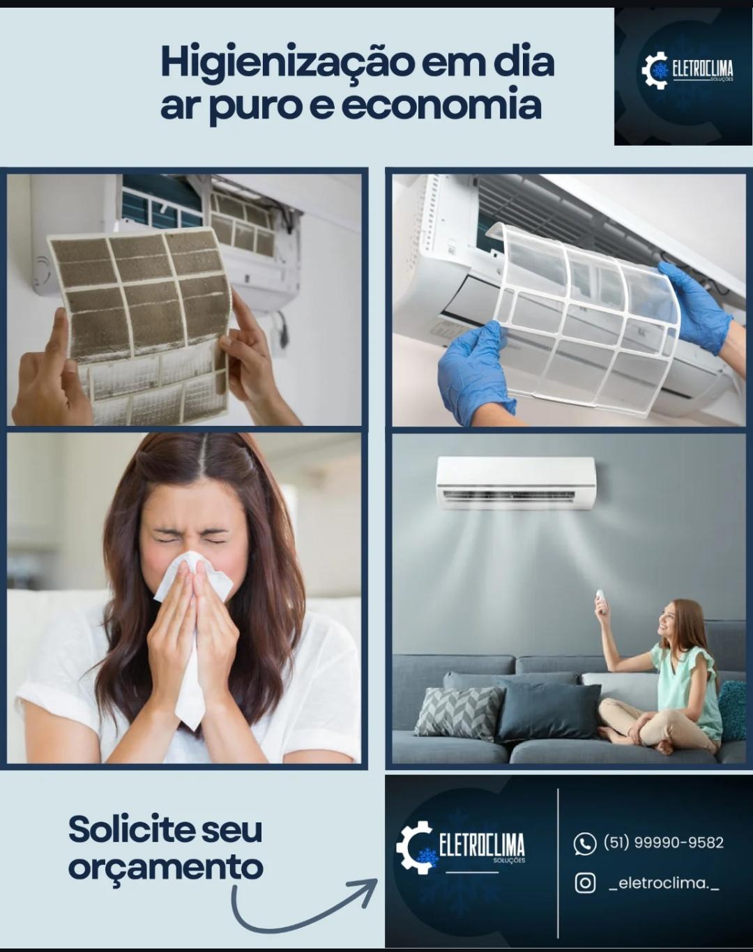 Higienização e Ar Puro